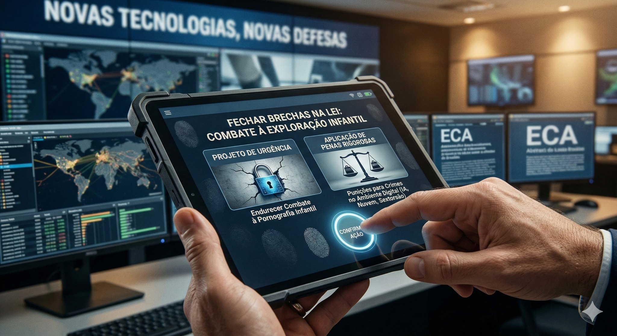 Avanço de Crimes Digitais