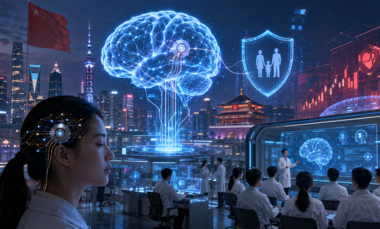 China acelera interfaces cérebro-computador após primeiro implante comercial
