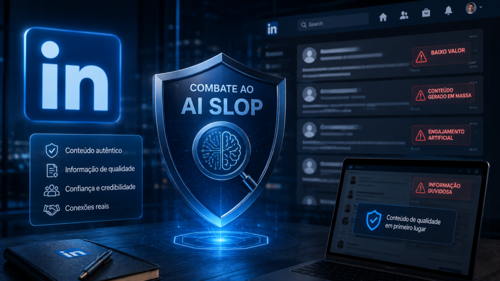 LinkedIn intensifica combate ao “AI slop”