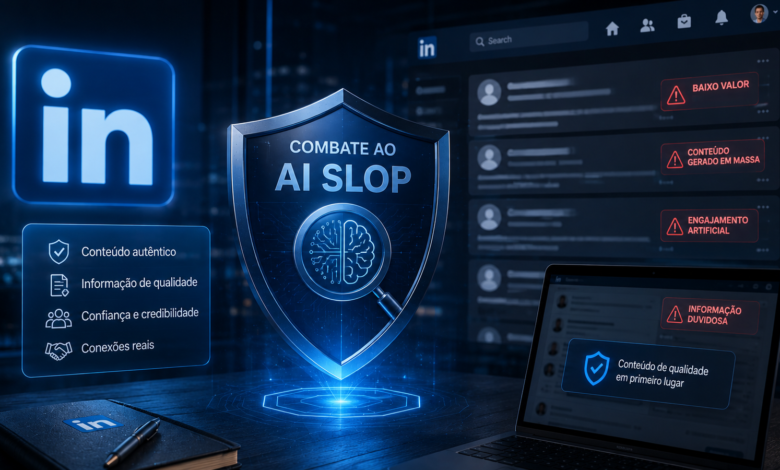 LinkedIn intensifica combate ao “AI slop”