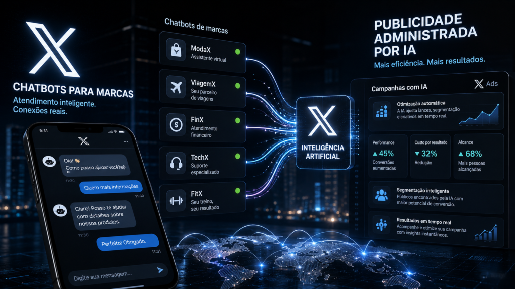 X lança chatbots
