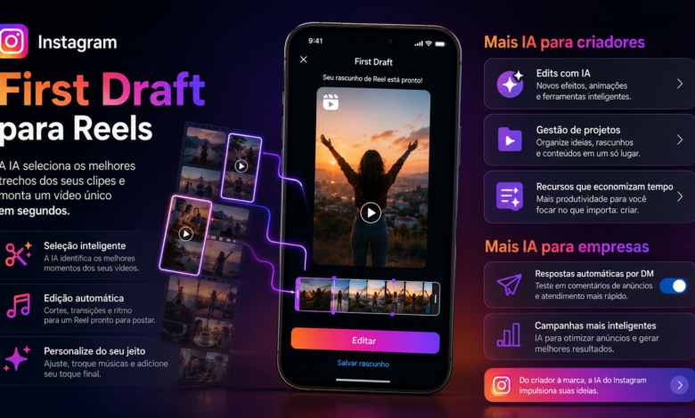 Instagram lança First Draft para Reels