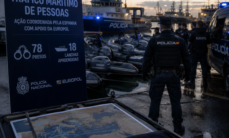 Europol e Espanha desarticulam rede que levou mais de 2 mil migrantes pelo Mediterrâneo