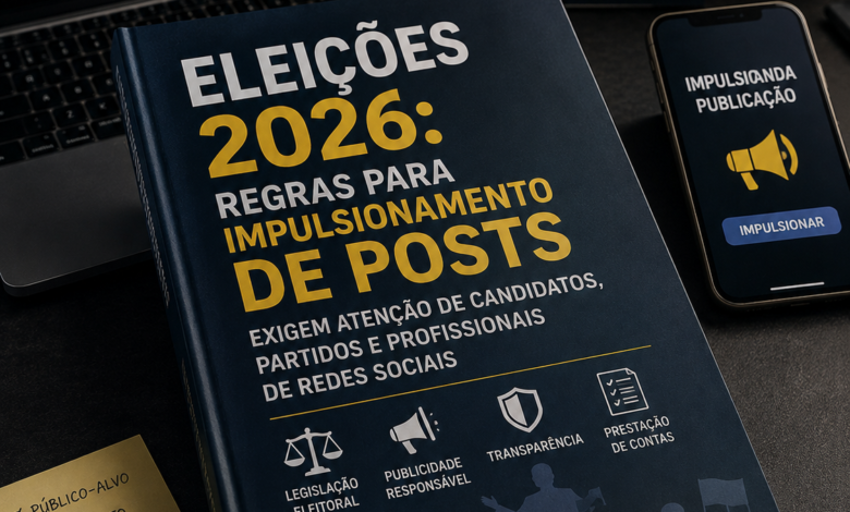 Eleições 2026: regras para impulsionamento de posts