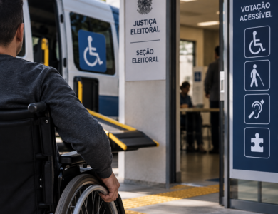 Transporte gratuito para eleitores com deficiência