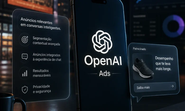 OpenAI alcança US$ 1 bilhão com anúncios no ChatGPT