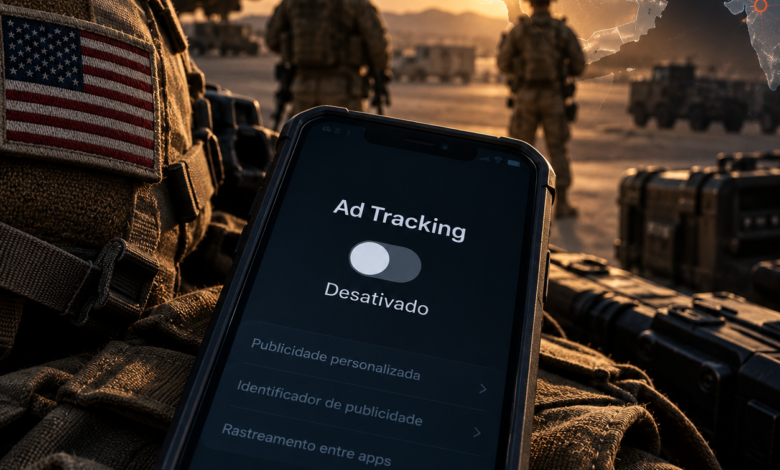 Militares dos EUA desligam identificadores de publicidade após alertas sobre rastreamento no Oriente Médio