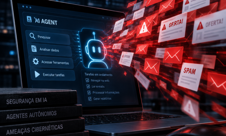 Técnica de ataque contra agentes de IA passa a ser usada em spam