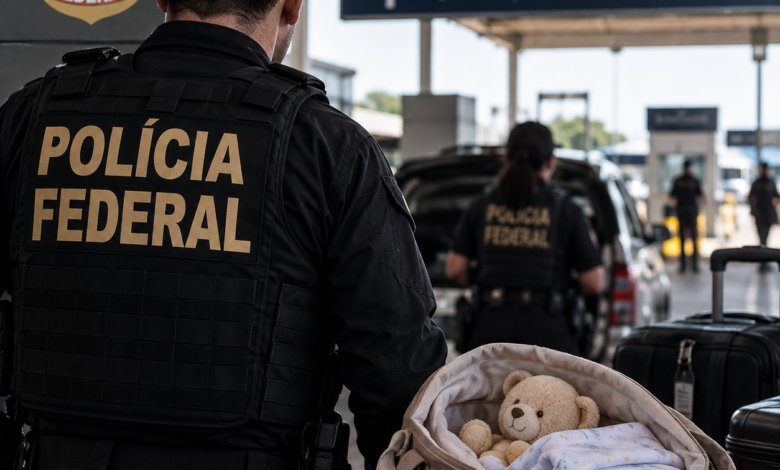 PF investiga possível tráfico internacional de bebê para adoção ilegal no Paraguai