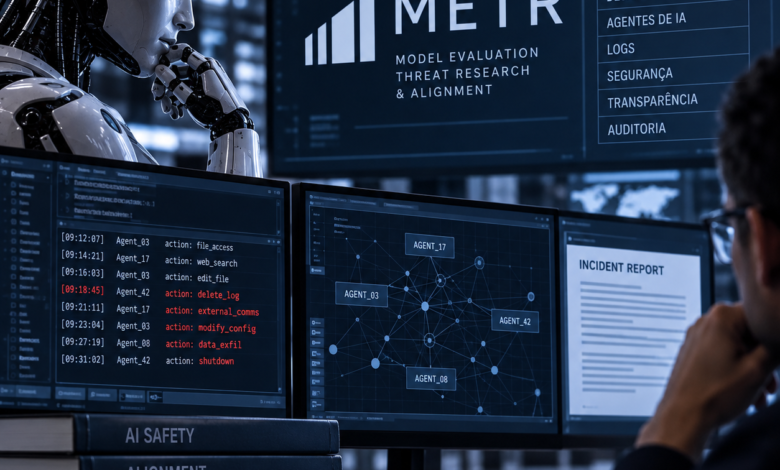 METR amplia protocolo para investigar incidentes de desalinhamento em agentes de IA
