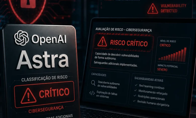 OpenAI classifica modelo Astra no nível crítico